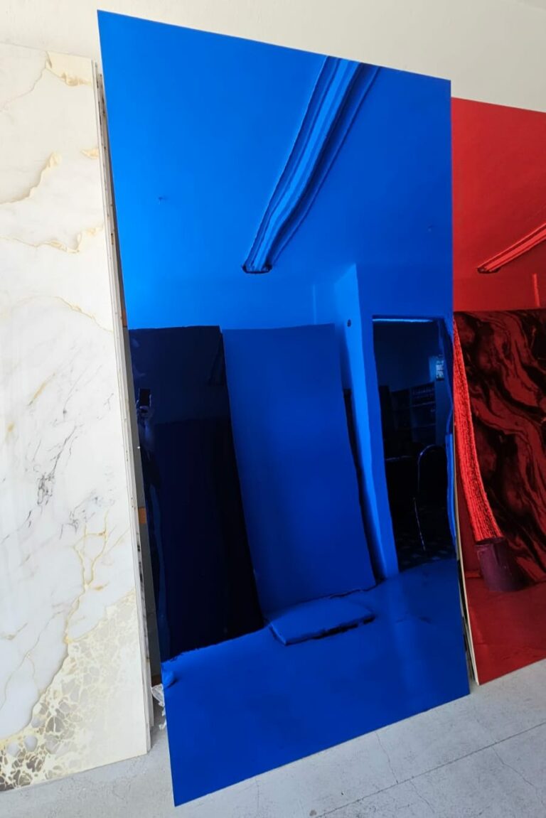 Lamina tipo Espejo Azul
